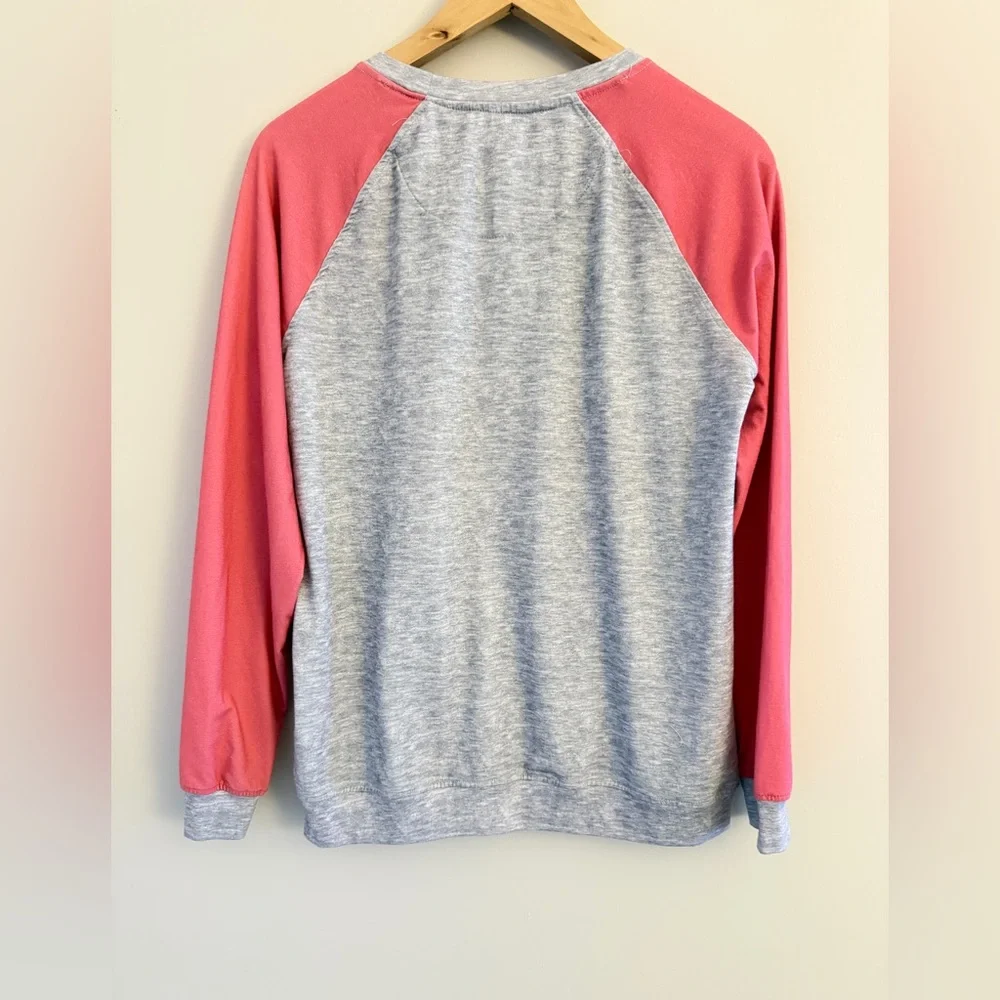 Disney Women’s Small Cotton Soft Comfortable Pajama Long Sleeve Shirt Top Casual - Picture 3 of 5